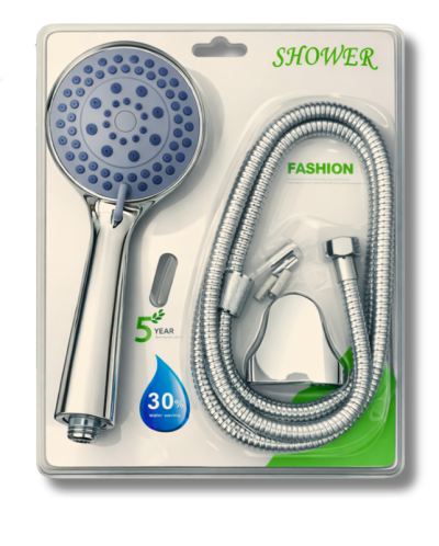طقم يد دش مع خرطوم كروم