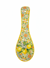 ملعقة فخار مزخرف