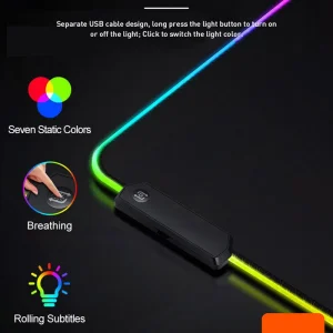 JM-113 ماوس باد جيمنج مضيء