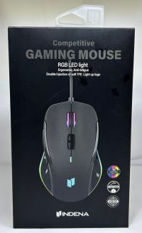 indena 6400dpi ماوس سلكي مضئ