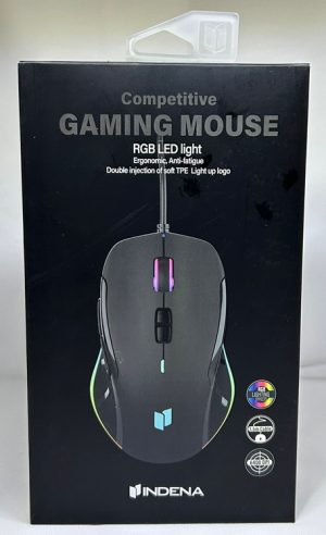 indena 6400dpi ماوس سلكي مضئ