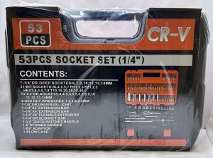 طقم مفاتيح شامل 53 قطعة