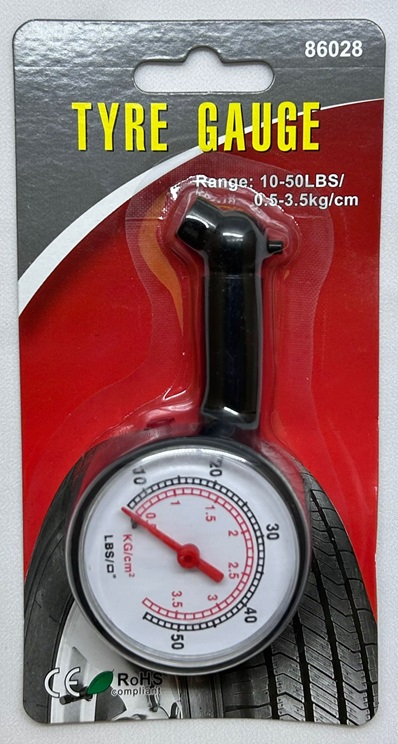 أداة فحص ضغط عجل السيارة والدراجات